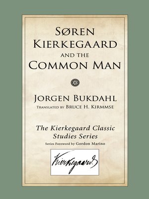 cover image of Soren Kierkegaard and the Common Man